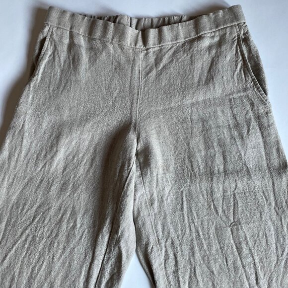 Eileen Fisher flax linen pant size M - Picture 4 of 8